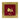 VCG005801 Bodhi Leave with "Tam" Calligraphy (means Mind) in Frame 15x15 cm